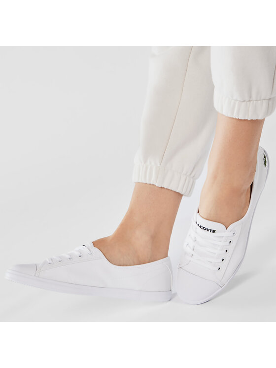Lacoste Plátenky Lacoste Ziane Bl 2 Cfa 7-37CFA006621G Biela