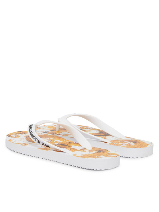 Versace Jeans Couture В'єтнамки Versace Jeans Couture 80VA3SQ7 ZSS80 Білий