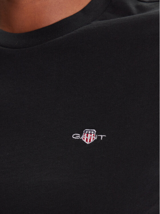 Gant Gant Camiseta Shield 4200200 Negro Regular Fit