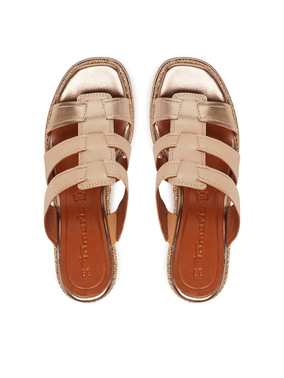 Tamaris Espadrilky Tamaris 1-27217-44 Zlatá