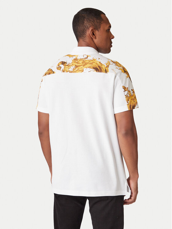 Versace Jeans Couture Versace Jeans Couture Polo 80GAG6R1 JS549 Blanco Regular Fit