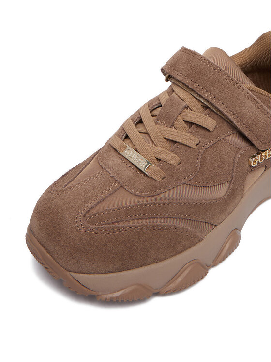 Guess Sneakersy Guess EO-CP40GG24W2026 Beżowy ciemny