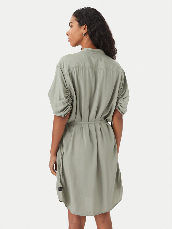 G-STAR G-STAR Vestido diario D29019-D724 Verde Regular Fit
