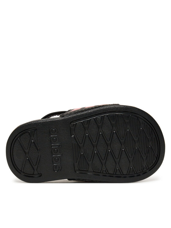 adidas Sandales adidas adilette Estrap JR5325 Melns