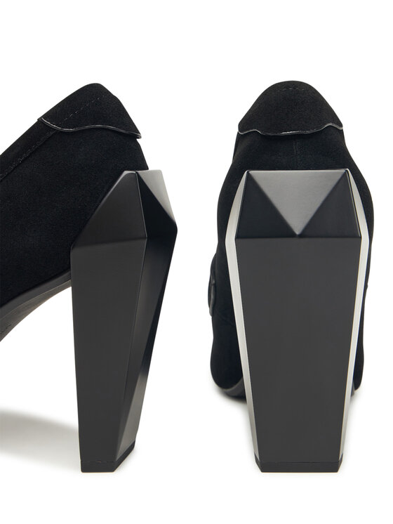 United Nude Poltopánky United Nude Gem Loafer Hi 10955560195 Čierna