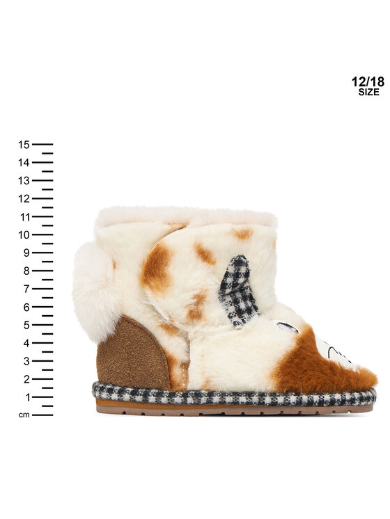 EMU Australia Śniegowce EMU Australia Riley Rabbit Walker B13322 Brązowy