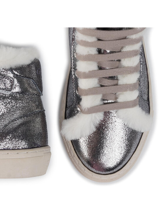 Guess Снікерcи Guess Furry FJ8FUR ELE12 Срібний