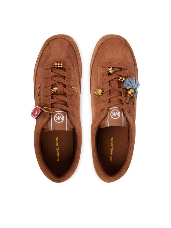 MICHAEL Michael Kors Снікерcи MICHAEL Michael Kors Nolan 43S6NOFS2S Коричневий