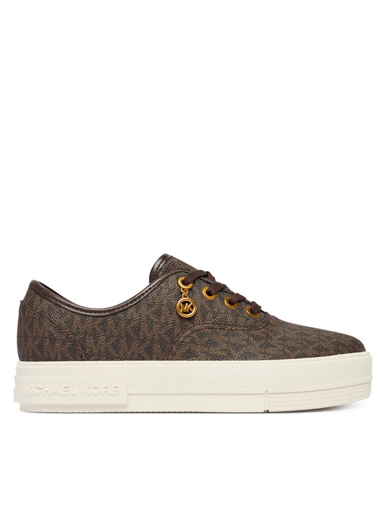 MICHAEL Michael Kors Снікерcи MICHAEL Michael Kors Lindsey 43T6LDFS1B Коричневий