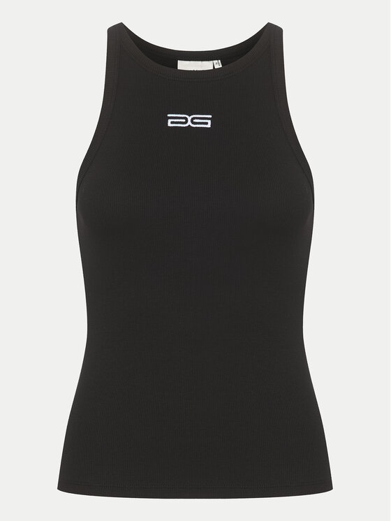 Gestuz Gestuz Топ Drew 10909027 Чорний Slim Fit
