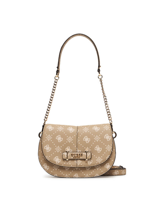 Guess Сумка Guess Carrie Logo HWGP98 98200 Бежевий