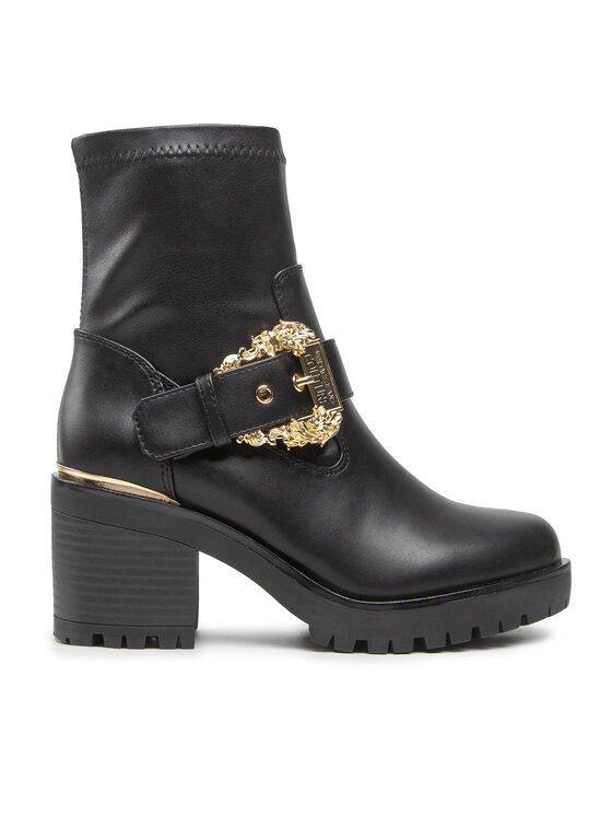 Versace Jeans Couture Botine Versace Jeans Couture 73VA3S92 Negru