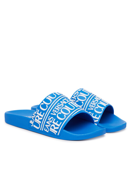 Versace Jeans Couture Шльопанці Versace Jeans Couture 80YA3SQ1 71352 214 Cиній
