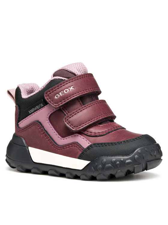 Geox Snehule Geox B Trekkyup B Ab B566MB 0MEFU C7329 M Bordová