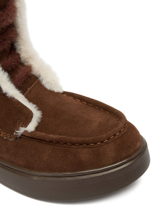 TWINSET Členková obuv TWINSET 252TGT01C Hnedá