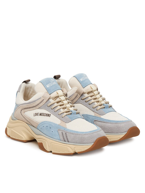 LOVE MOSCHINO Сникърси LOVE MOSCHINO JA15426G1OIQ511B Светлосиньо