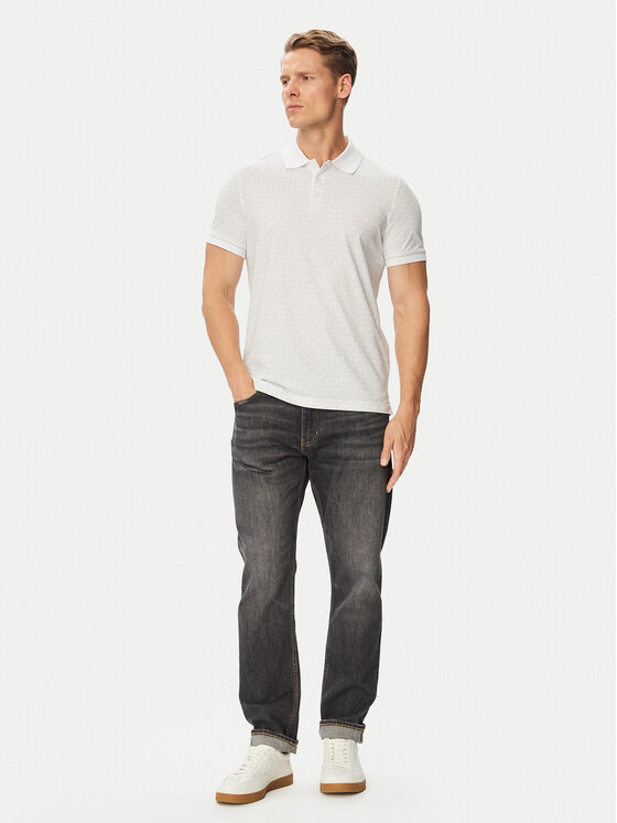 MICHAEL Michael Kors MICHAEL Michael Kors Polo CS650V848T Blanco Regular Fit