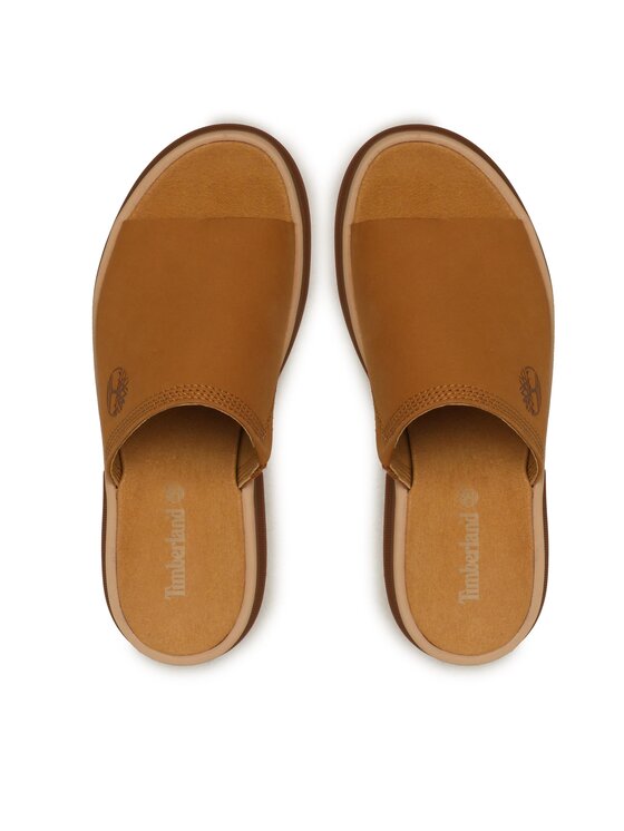 Timberland Klapki Timberland Everleigh Slide TB0A5UEZ2311 Żółty