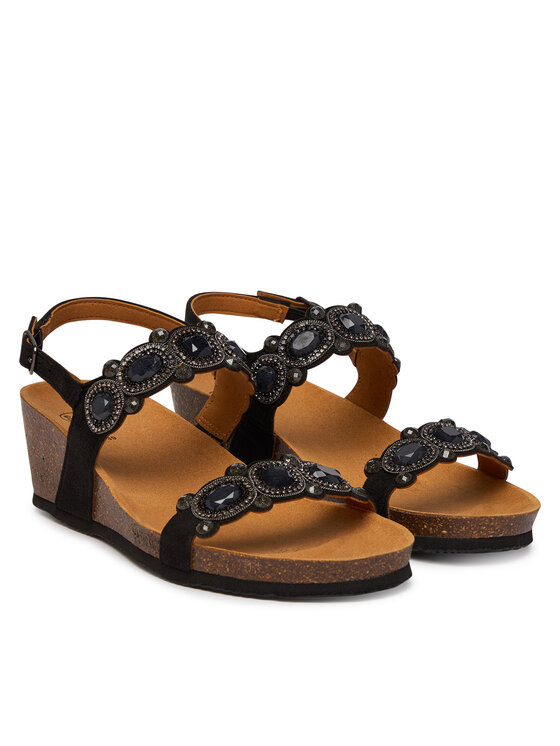 Scholl Босоніжки Scholl Zanzibar MF00804 Чорний