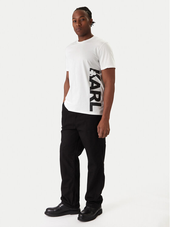 KARL LAGERFELD KARL LAGERFELD Camiseta A2M46038 Blanco Regular Fit