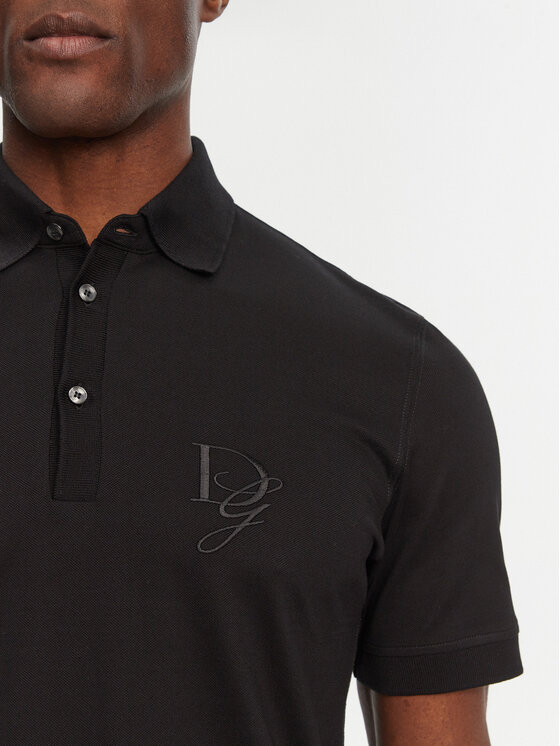 Dolce&Gabbana Dolce&Gabbana Поло G8SG0Z G7N4P Чорний Regular Fit