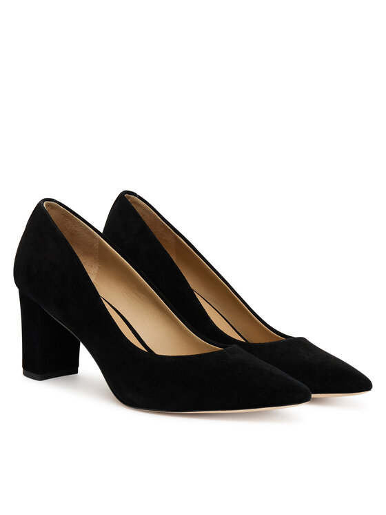 LAUREN RALPH LAUREN Lodičky LAUREN RALPH LAUREN Kingad 802967743001 Černá