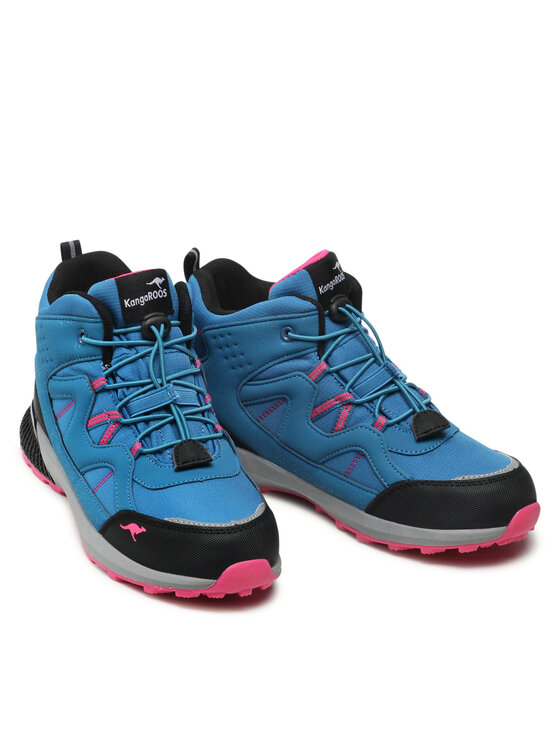 KangaRoos Šnurovacia obuv KangaRoos K-Hk Tour Rtx 18801 000 4152 Modrá