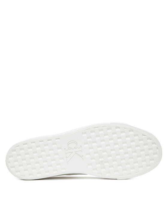 Calvin Klein Jeans Sneakersy Calvin Klein Jeans Vulc Flatf Jacquard Aop YW0YW01965 Béžová