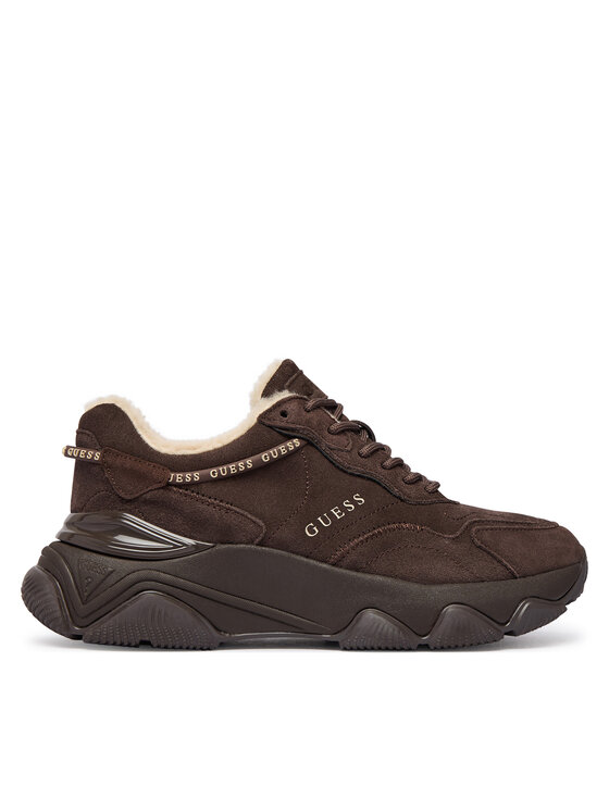 Guess Tenisice Guess FLFMI3 SUE12 Tamno smeđa