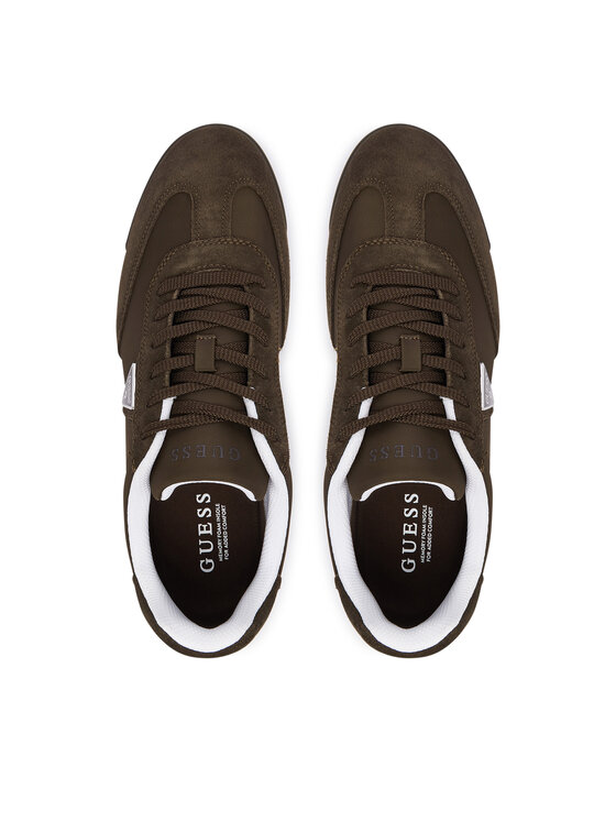 Guess Sneakersy Guess FMTDAS SUE12 Tmavo hnedá