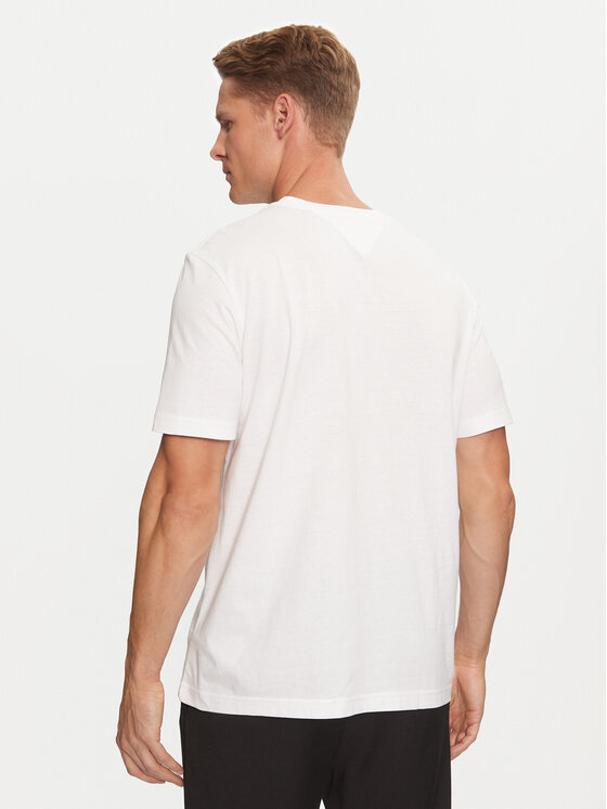 Tommy Hilfiger Tommy Hilfiger Póló MW0MW36498 Fehér Regular Fit