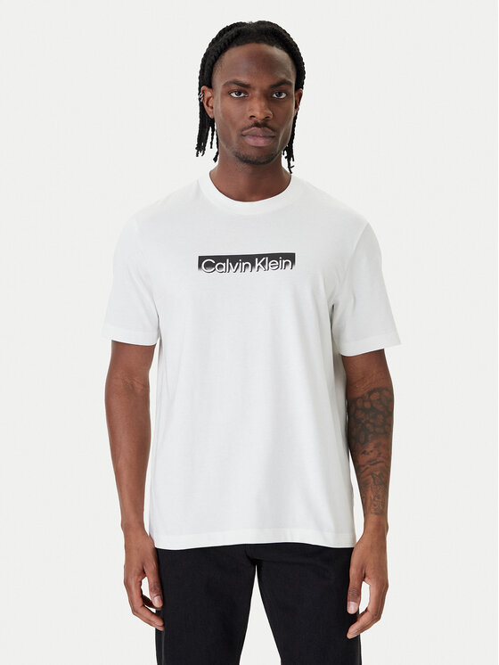 Calvin Klein Calvin Klein Camiseta LV04LF812G Blanco Regular Fit