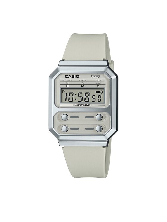 Casio Годинник Casio A100WEF-8AEF Сірий