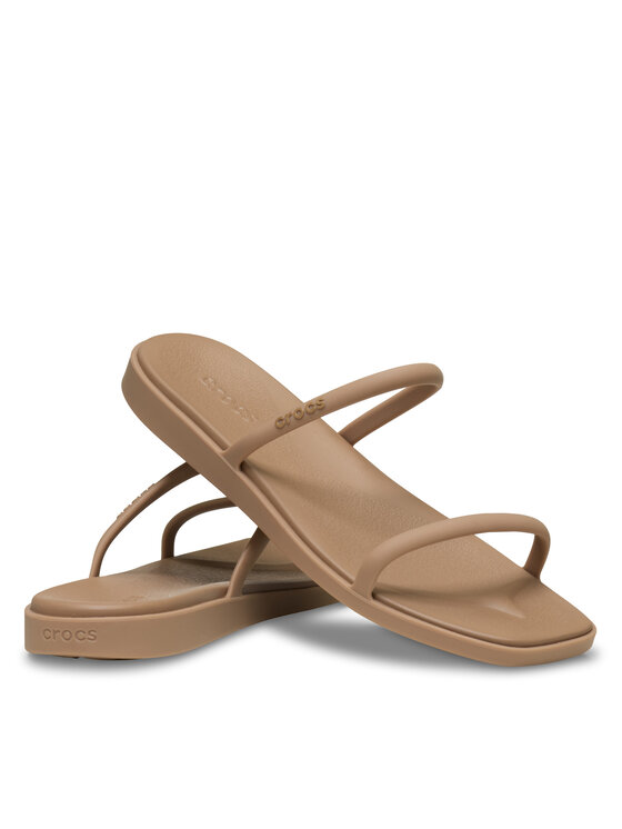 Crocs Шльопанці Crocs Miami Two Strap Sandal 209795 Коричневий