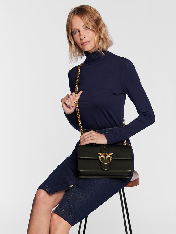 PINKO Ročna torba Pinko Love One Classic C PE 23 PLTT 100051 A0F1 Črna