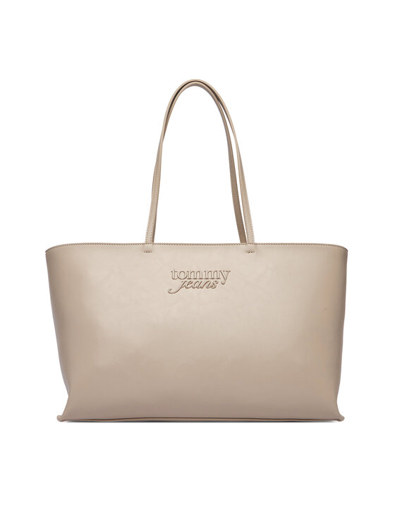 Tommy Jeans Torebka Tommy Jeans Tjw Must Tote AW0AW18455 Beżowy