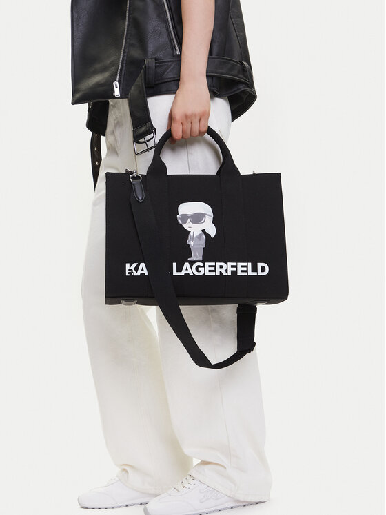 KARL LAGERFELD Táska KARL LAGERFELD A2W50047 Fekete