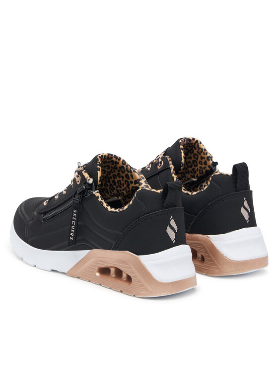 Skechers Sneakers Skechers UNO Lite 2.0 - Leopard Stride 310708L/BLK Negru