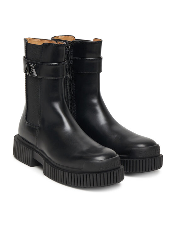 Armani Exchange Ботильйони Armani Exchange XW001634 AF17474 UC001 Чорний