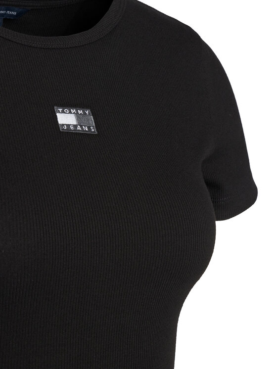 Tommy Jeans Tommy Jeans Camiseta DW0DW17881 Negro Slim Fit