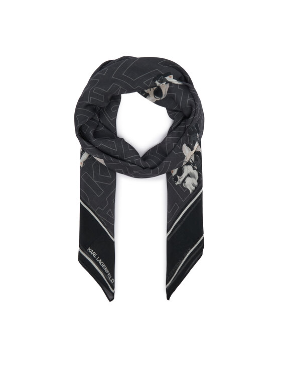 KARL LAGERFELD Chusta KARL LAGERFELD B4W33047 Czarny