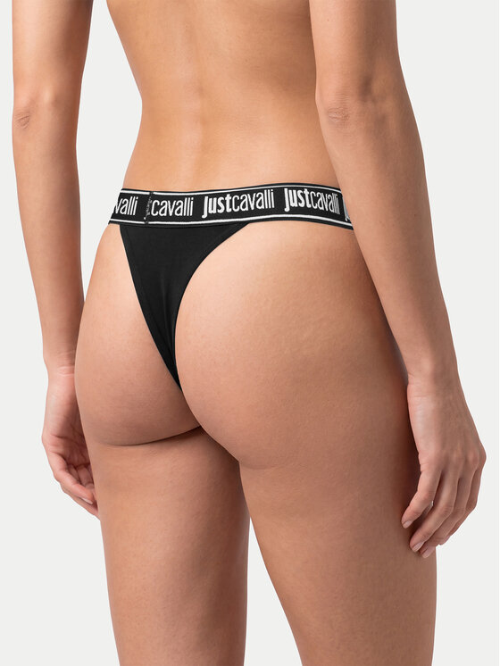 Just Cavalli Just Cavalli Conjunto de tangas 81PAJU01 CJUT2 Negro