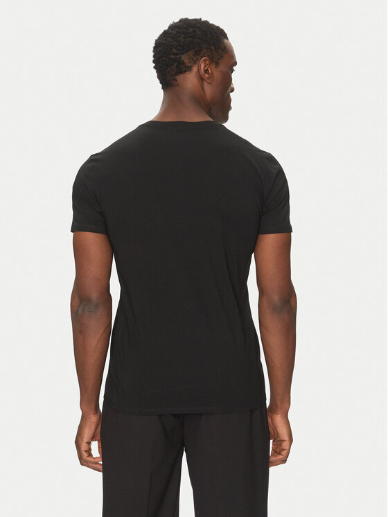 Lacoste Lacoste Футболка TH6710 Чорний Regular Fit