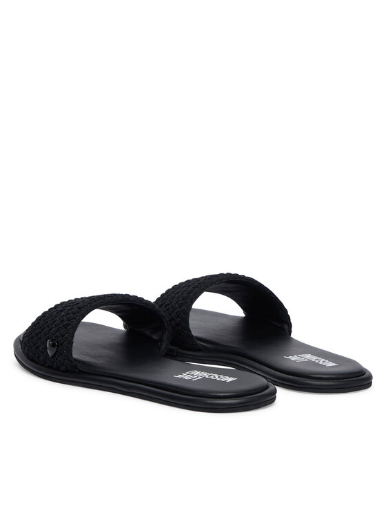 LOVE MOSCHINO Шльопанці LOVE MOSCHINO JA28242G0OJQB000 Чорний