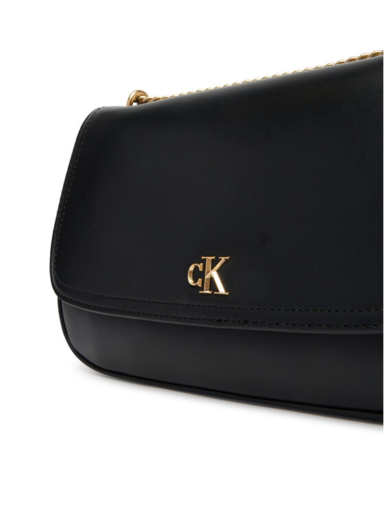 Calvin Klein Borsetta Calvin Klein Ck Convertible Chain Medium Bag LV04F3171G Nero