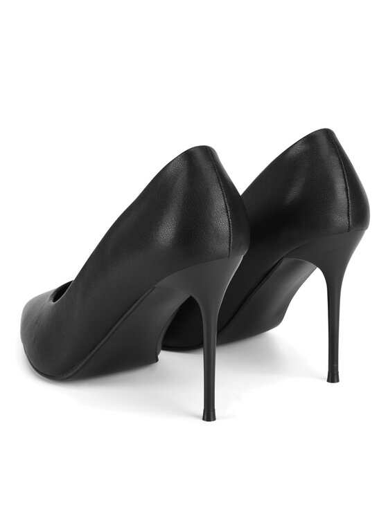 DeeZee Pantofi cu toc subțire DeeZee KX2306213 Negru