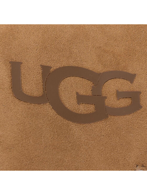 Ugg Γάντια Γυναικεία Ugg W Sheepskin Logo Glove 18691 Μπεζ