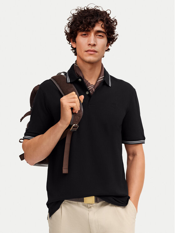 Bugatti Bugatti Polo 8150-15001E Negro Regular Fit