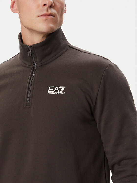 EA7 Emporio Armani EA7 Emporio Armani Sudadera 8NPM35 PJVTZ U6027 Marrón Modern Fit