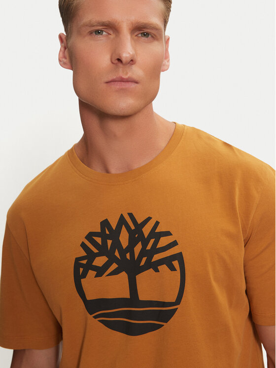 Timberland Timberland Футболка TB0A2C2R Коричневий Regular Fit